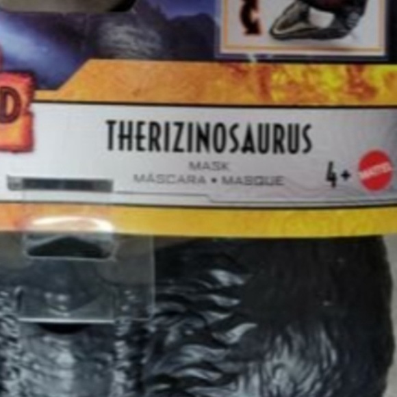 DINOSAUR MASK SCARY TEETH Mattel GWY33 Jurassic World Dominion Therizinosaurus - Picture 12 of 13